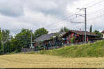 BERNMOBIL historique G 3/3 12 / Langenloh, 23. Juni 2024<br>
Öffentliche Dampftram-Extrafahrten nach Worb Dorf