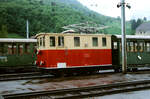 Schynige Platte Bahn (1983), Bahnhof Wilderswil: Zahnradlokomotive 20 (Schweizer Baureihe He 2/2) 