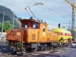 RhB Lschzug 9031 von Landquart nach Davos-Platz vom 09.05.1999 in Landquart mit Lok Gem 2/4 211 - Xk 9049II.