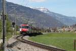 Der Frühling ist da!Regio nach Davos zwischen Malans und Grüsch.11.04.14