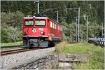 Ge 6/6 II 703  St.Moritz  in Fideris. (02.09.2016)