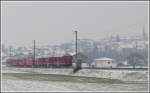 ABe 8/12 3502 mit RE1029 bei Malans auf dem Weg nach Davos Platz.