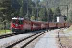 RE nach Scuol-Tarasp bei der Einfahrt in die Station Trin.16.09.11    