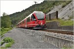 RE1758 von Ilanz nach Chur mit ABe 4/16 3102 oberhalb Trin. (25.07.2016)