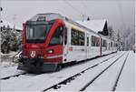 R1448 mit ABB ABe 8/12 3506 in Litzirüti. (06.11.2017)