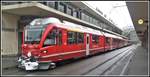 R1441 mit ABe 8/12 3501in Chur. (10.12.2018)