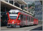 RE1449 nach Arosa mit einem Alegra im Bahnhof Chur Gleis 2.