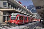 ABe 8/12 3515 mit R1425 nach Arosa vor Abfahrt in Chur. (19.01.2016)