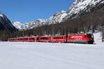 RhB Ge 4/4 III 643 / Bever, 25. Februar 2026