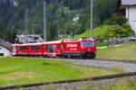 RHB Ge 4/4 III 642 mit dem IR nach St. Moritz am 06.07.26 in  Berg�n  