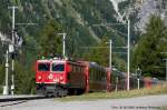 Bernina-Express 951 von Chur nach Tirano mit Ge 4/4 I 609  Linard  am 30.08.2008 in Preda.