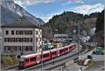 S1 1510 mit ABe 4/16 3101 in Reichenau-Tamins. (05.04.2018)