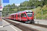 ABe 8/12 3512 ''Jrg Jenatsch'' am 10.8.2013 in Filisur als BEX 951 nach Tirano.