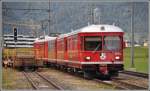 S1 1522 nach Schiers in Rhäzüns. Hier besteht Postautoanschluss auf beide Talseiten des Domleschg nach Thusis. (31.07.2015)