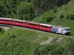 Die Ge 4/4 III 649 zischen Alvaneu und Filisur - 14/06/2016