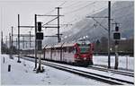 RE1132 mit ABe 8/12 3507 bei Felsberg.