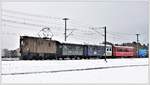 Extrazug mit der Ge 2/4 222 zwischen Chur West und Felsberg. (19.11.2017)