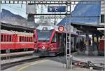 S1 1515 nach Rhäzüns mit ABe 4/16 3102 in Landquart.