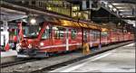 IR1161 mit ABe 8/12 3509 in Chur. (26.11.2018)