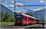 S1 1520 nach Schiers mit ABe 4/16 3104 in Untervaz-Trimmis.