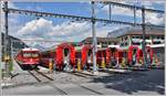 Neue RhB Abstellanlage in Landquart Ried.