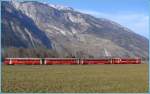 Be 4/4 Pendel vor der Kulisse des Calanda.