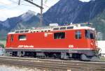 RhB Lokzug 7867 von Landquart nach Chur vom 17.05.1994 Einfahrt Untervaz E-Lok Ge 4/4II 626 auf Gleis 3.