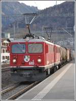 Noch nicht alle Ge 4/4 I sind auf dem Scheiterhaufen gelandet, wie dieses Bild aus Chur Wiesental beweist.