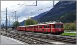 S1 1520 mit Be 4/4 512 in Felsberg. (27.04.2013)