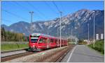 S2 1563 mit ABe 4/16 3103 bei Felsberg.