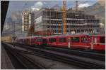 3105 und 3505 in Landquart. (11.11.2014)