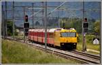 RE1144 mit Ge 4/4 III 644  Savognin  ist bei Felsberg unterwegs von St.Moritz nach Chur. (24.05.2015)