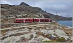 R1636 mit ABe 8/12 3503 am Lago Bianco bei Ospizio Bernina.