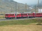 ABe 44'' 44 und 48 in Bernina Lagalb am 17.09.2010.