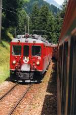 ABe 4/4 49 unterwegs nach Tirano 21-8-1999