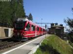 ABe 8/12 3506 ''Anna von Planta'' am 8.9.2012 in Alp Grm als Regio 1656 nach St.Moritz.