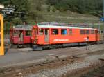 RhB,Berninabahn: Arbeitswagen Xe 4/4 am 18.08.00 in Poschiavo