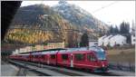 R1652 mit ABe 8/12 3507 in Pontresina.