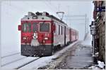 R1637 mit ABe 4/4 III 53  Tirano  nach Tirano nimmt mich wieder mit nach Alp Grüm.