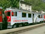  UNESCO  Triebwagen ABe 4/4 Nr.51 am 10.05.07 in Campocologno
