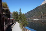 Im Regio von Tirano nach St.Moritz zwischen Miralago und Le Prese beim Lago di Poschiavo.16.10.17