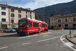 Tirano/It. Regio nach St.Moritz auf dem Platz vor der Basilica Madonna di Tirano
17.10.17