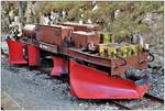 Spurpflug Xk9144 steht in Pontresina bereit, wenn`s am Berninapass Schnee geben sollte.