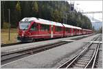 R4656 nach St.Moritz mit ABe 8/12 3502 in Cavaglia.