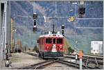 R4632 nach St.Moritz mit ABe 4/4 III 54  Hakone  in Pontresina.