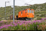 Fotofahrt mit dem RhB De 2/2 151 auf dem Berninapass am 13.