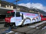 Bernina Express in Samedan am 22.02.2007  .