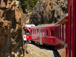 Als Touristenbahn gebaut, versuchte man bei der Berninabahn dem Reisenden so oft es geht eine gute Sicht zu ermöglichen.