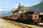 Ge 6/6 I 415 mit GmP 4272 Scuol-Tarasp - Samedan in Scuol-Tarasp (26.