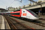 SNCF / Lyria - TGV  4719 im Bhf. Lausanne am 02.05.25026